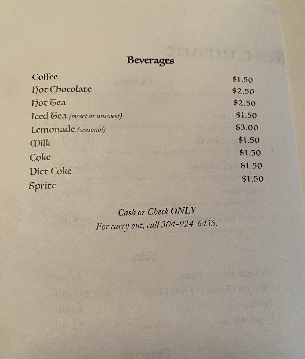 Menu The Hütte Restaurant-5