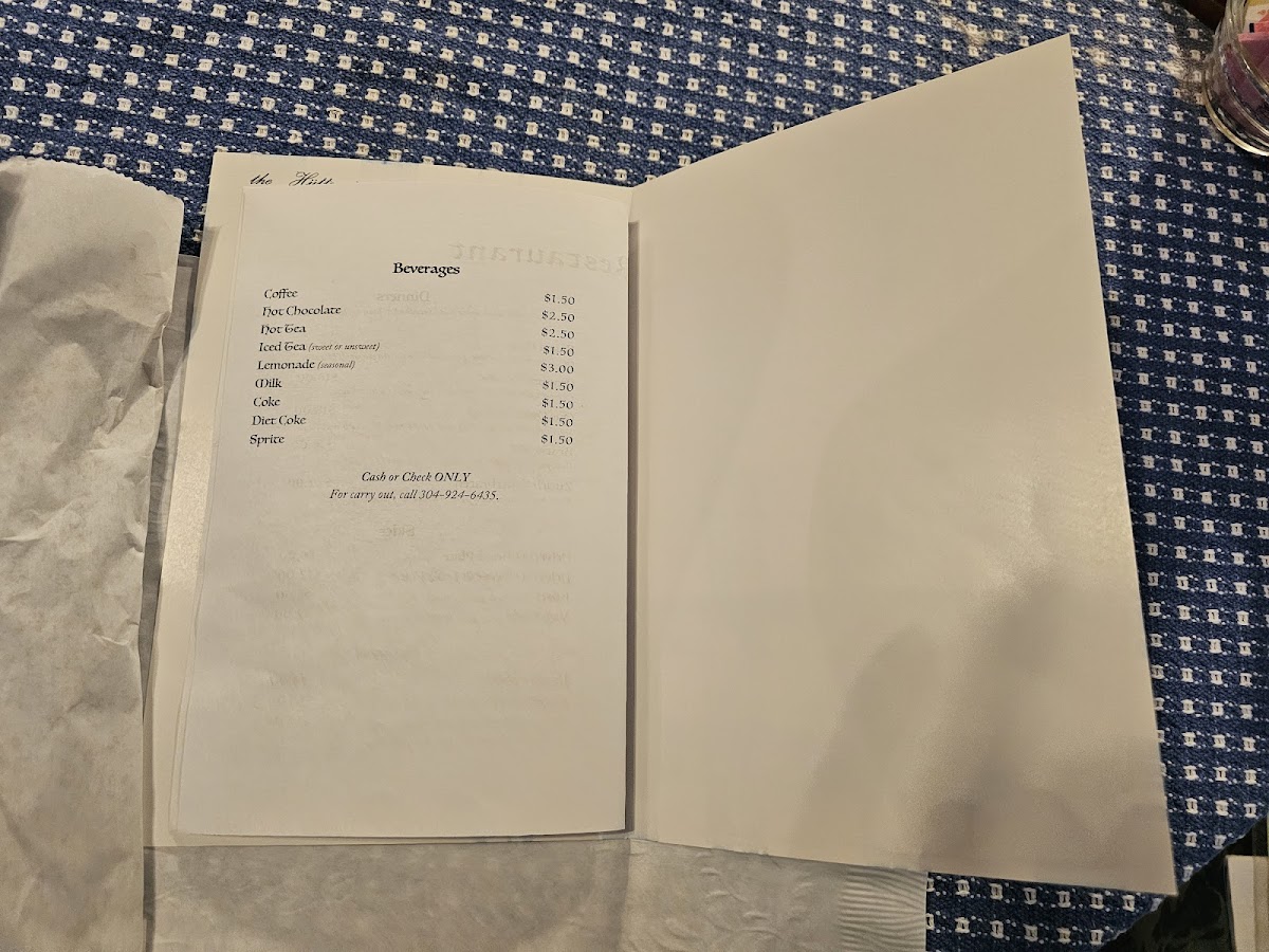 Menu The Hütte Restaurant-8